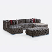 Stylish 3pcs oversized low profile double chaise sectional by Empire Furniture USA additional picture 2