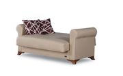 Modern convertible sofa/ sofa bed in beige w/ storage by Empire Furniture USA additional picture 9