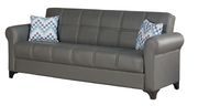 Bycast convertible leather sofa w/ storage by Empire Furniture USA additional picture 5