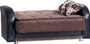 Rich bycast / brown fabric loveseat by Empire Furniture USA additional picture 3