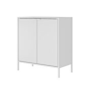 Double wide 29.92 high cabinet in white by Manhattan Comfort additional picture 5