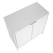 Double wide 29.92 high cabinet in white by Manhattan Comfort additional picture 8