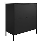 Double wide 29.92 high cabinet in black and gray by Manhattan Comfort additional picture 8