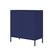 Double wide 29.92 high cabinet in blue by Manhattan Comfort additional picture 6