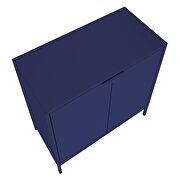 Double wide 29.92 high cabinet in blue by Manhattan Comfort additional picture 8