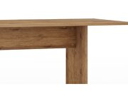 67.91 rustic country dining table in nature by Manhattan Comfort additional picture 8