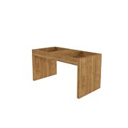 Modern coffee table with magazine shelf in nature by Manhattan Comfort additional picture 6