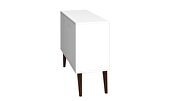 Mid-century- modern 35.43 sideboard 2.0 with 3 shelves in white additional photo 5 of 9