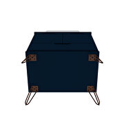 Bathroom vanity sink 1.0 with metal legs in tatiana midnight blue by Manhattan Comfort additional picture 4