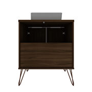 Bathroom vanity sink 1.0 with metal legs in brown by Manhattan Comfort additional picture 7