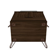 Bathroom vanity sink 1.0 with metal legs in brown by Manhattan Comfort additional picture 9