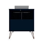 Bathroom vanity sink 2.0 with metal legs in tatiana midnight blue by Manhattan Comfort additional picture 5