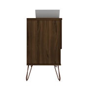 Bathroom vanity sink 2.0 with metal legs in brown by Manhattan Comfort additional picture 7