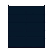 Tatiana midnight blue 2-sectional open hanging module wardrobe closet by Manhattan Comfort additional picture 5