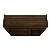 Brown 2-sectional open hanging module wardrobe closet by Manhattan Comfort additional picture 7