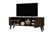 53.15 mid-century modern tv stand in nut brown by Manhattan Comfort additional picture 4