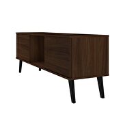 53.15 mid-century modern tv stand in nut brown by Manhattan Comfort additional picture 5