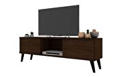 53.15 mid-century modern tv stand in nut brown by Manhattan Comfort additional picture 10