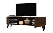 62.20 mid-century modern tv stand in nut brown by Manhattan Comfort additional picture 4