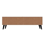 62.20 mid-century modern TV stand in white and nut brown by Manhattan Comfort additional picture 6