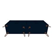 5-drawer and 6-drawer tatiana midnight blue dresser set by Manhattan Comfort additional picture 9