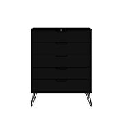 5-drawer and 3-drawer black dresser set by Manhattan Comfort additional picture 4