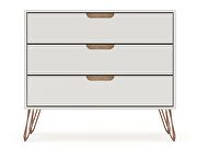 5-drawer and 3-drawer off white and nature dresser set by Manhattan Comfort additional picture 10