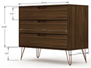 5-drawer and 3-drawer brown dresser set by Manhattan Comfort additional picture 9