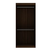 Brown 3-sectional open hanging module wardrobe closet by Manhattan Comfort additional picture 4