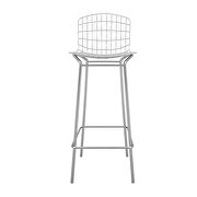 Barstool in silver and white by Manhattan Comfort additional picture 6