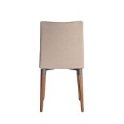 Charles 2-piece dining chair in dark beige by Manhattan Comfort additional picture 6