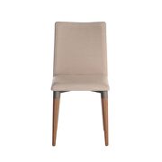 Charles 2-piece dining chair in dark beige by Manhattan Comfort additional picture 7