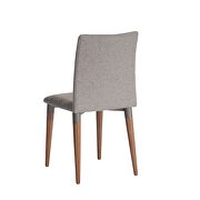Charles 2-piece dining chair in gray additional photo 5 of 5