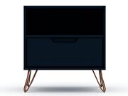 1-drawer tatiana midnight blue nightstand (set of 2) by Manhattan Comfort additional picture 4