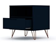 1-drawer tatiana midnight blue nightstand (set of 2) by Manhattan Comfort additional picture 5
