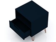 1-drawer tatiana midnight blue nightstand (set of 2) by Manhattan Comfort additional picture 6