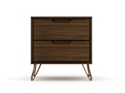 2-drawer brown nightstand (set of 2) by Manhattan Comfort additional picture 4