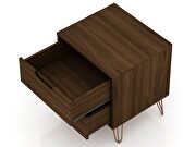 2-drawer brown nightstand (set of 2) by Manhattan Comfort additional picture 6