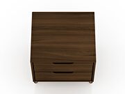 2-drawer brown nightstand (set of 2) by Manhattan Comfort additional picture 10