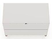 3-drawer off white and nature dresser (set of 2) by Manhattan Comfort additional picture 9
