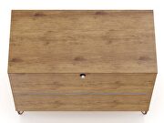 3-drawer nature and textured gray dresser (set of 2) by Manhattan Comfort additional picture 10