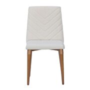 2-piece chevron dining chair in beige by Manhattan Comfort additional picture 6