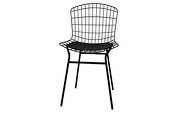 Chair, set of 2 with seat cushion in black by Manhattan Comfort additional picture 10