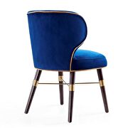 Royal blue velvet dining chair (set of 2) by Manhattan Comfort additional picture 6