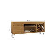 Mid-century- modern 53.54 TV stand with wine rack in cinnamon by Manhattan Comfort additional picture 3