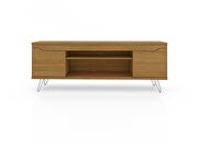 Mid-century - modern 62.99 TV stand with 4 shelves in cinnamon by Manhattan Comfort additional picture 2