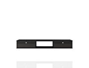 Liberty 62.99 mid-century modern floating entertainment center with 3 shelves in black by Manhattan Comfort additional picture 6