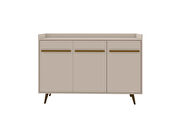 53.54 buffet stand with 4 shelves off white by Manhattan Comfort additional picture 4