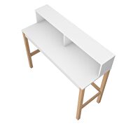 Desk in white and oak by Manhattan Comfort additional picture 3