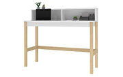 Desk in white and oak by Manhattan Comfort additional picture 4